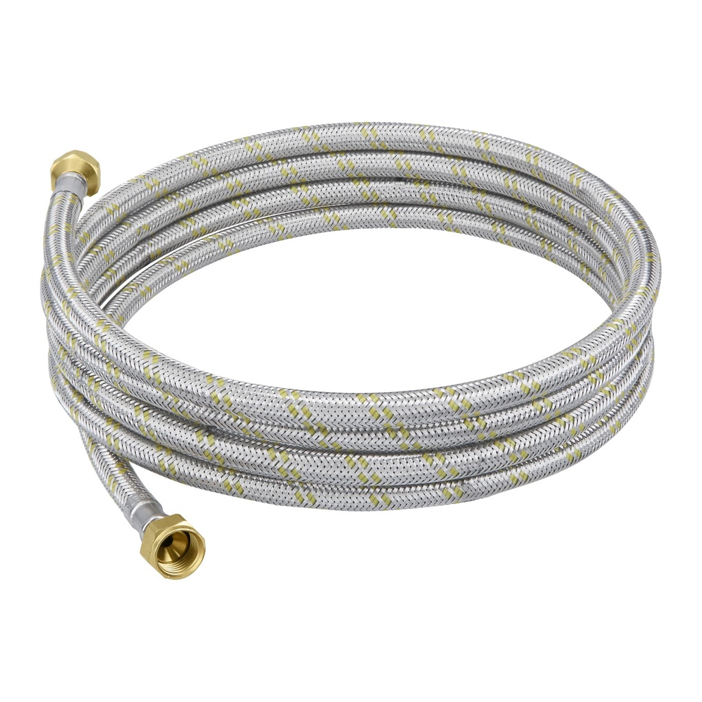 Manguera para gas, acero inox, 3/8' x 3/8', 300 cm, Foset - Pag 680