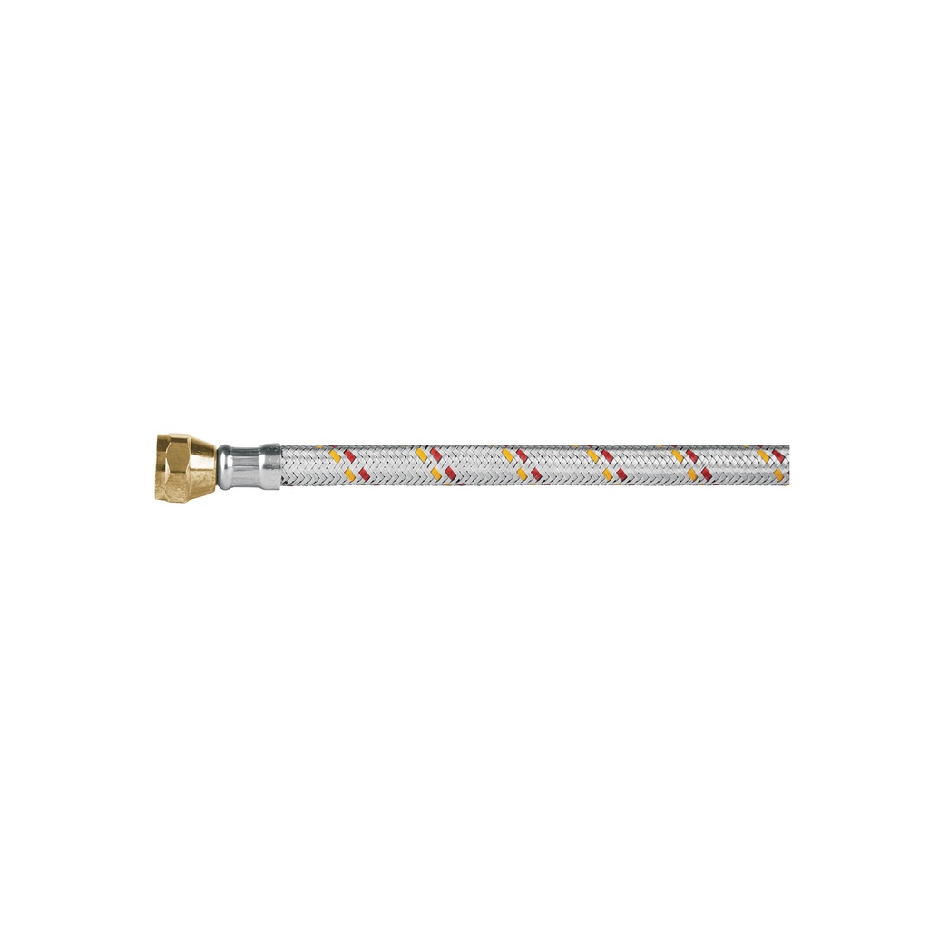 Manguera para gas, aluminio, 3/8' X 100 cm, Foset Basic