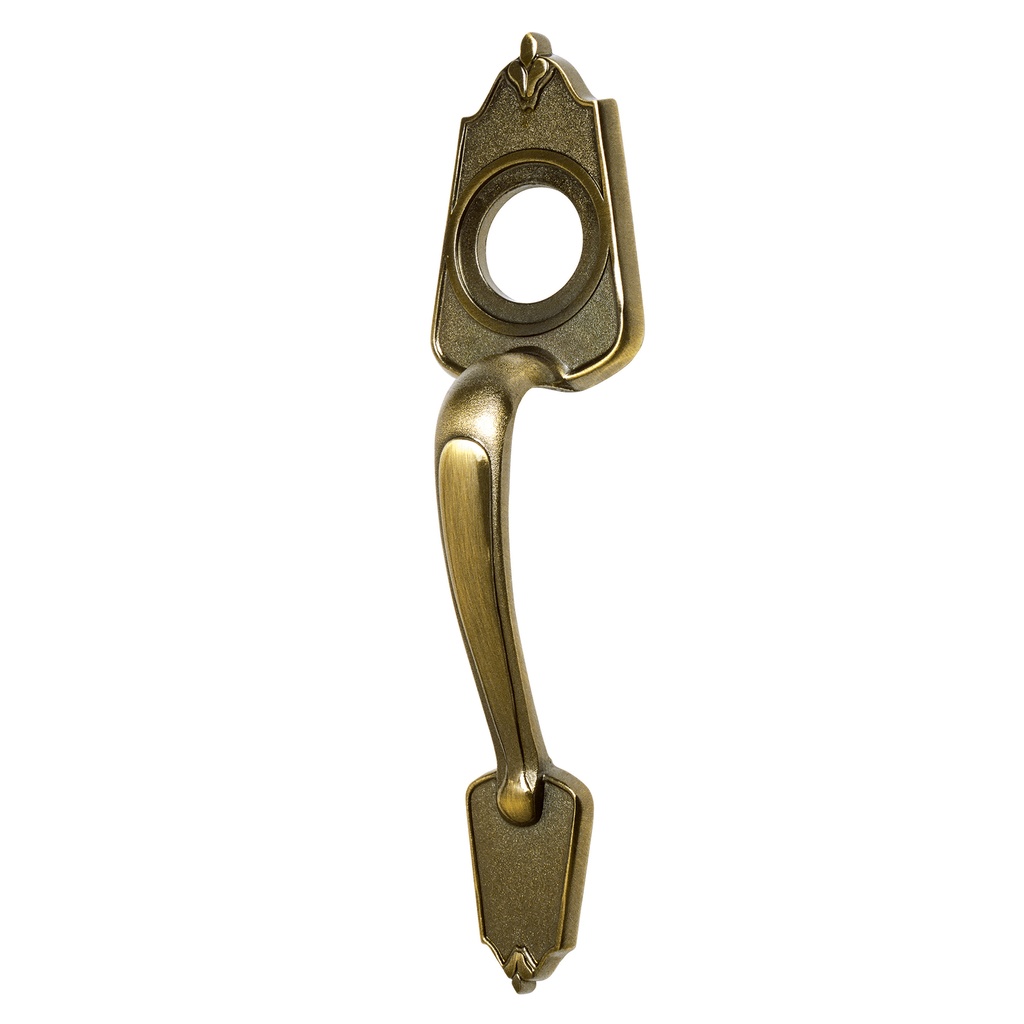 Manija decorativa acabado latón antiguo, Hermex - Pag 594