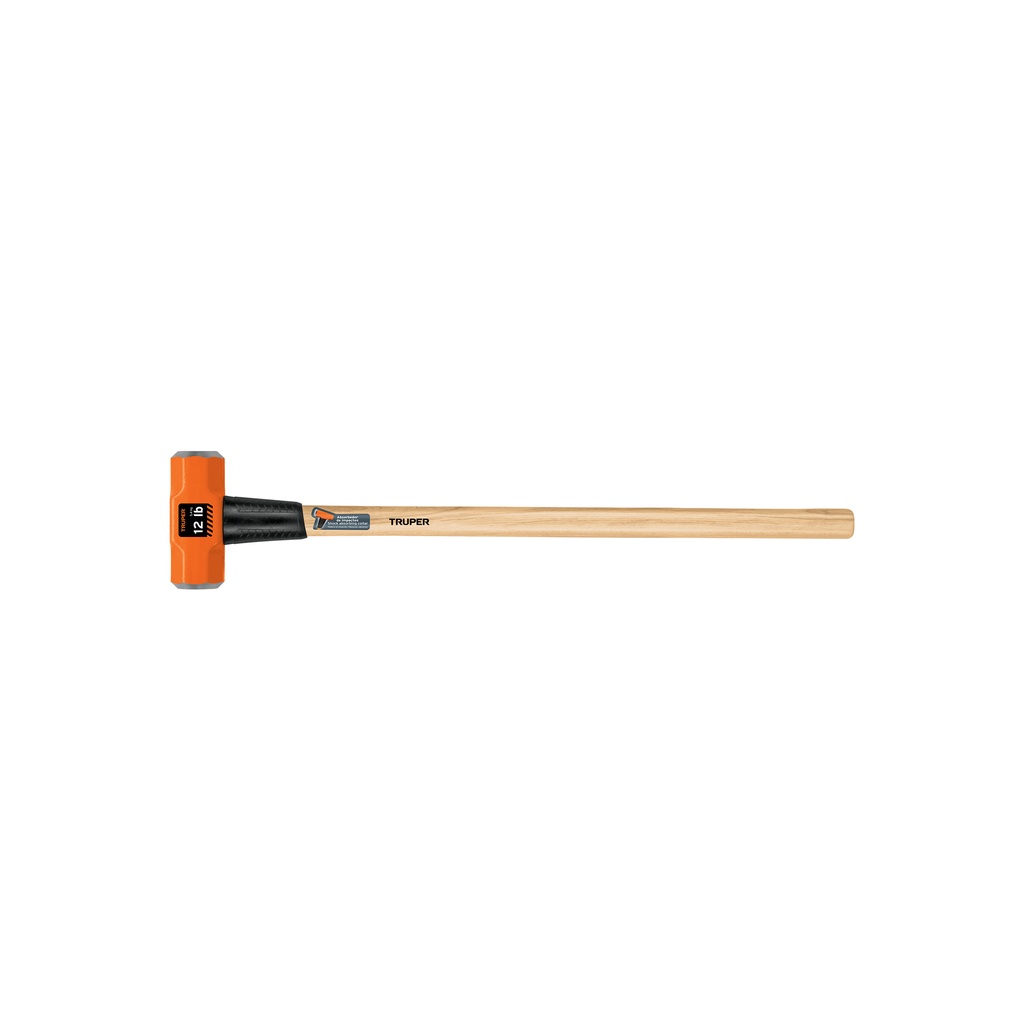 Marro octagonal 12 lb, mango de madera 36', Truper - Pag 364