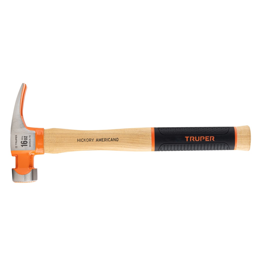 Martillo 16 oz uña recta tipo California Ripper, Truper Grip - Pag 283