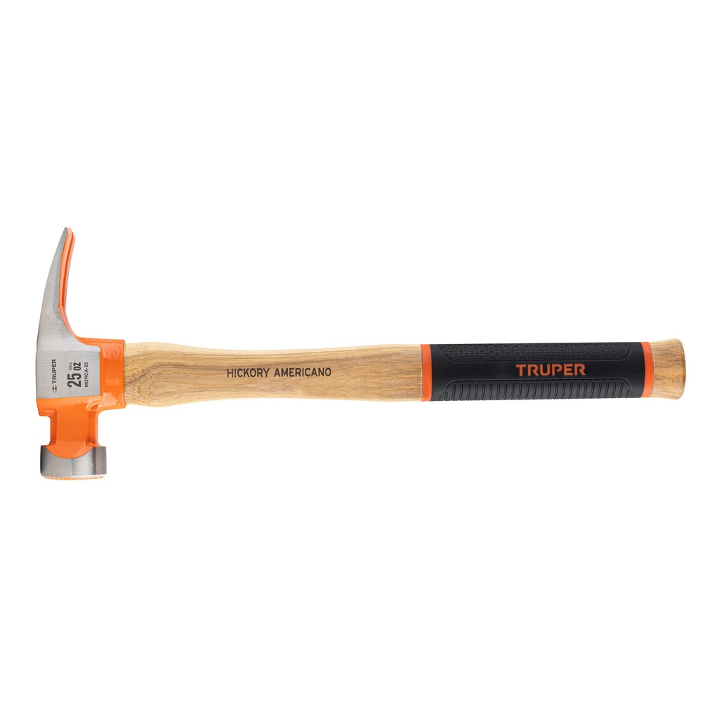 Martillo 25 oz uña recta tipo California Ripper, Truper Grip - Pag 283
