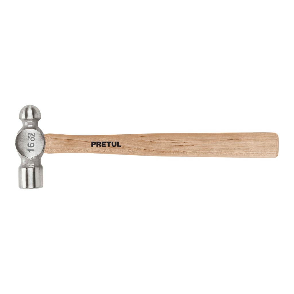 Martillo pulido de bola 16 oz mango madera, Pretul - Pag 283