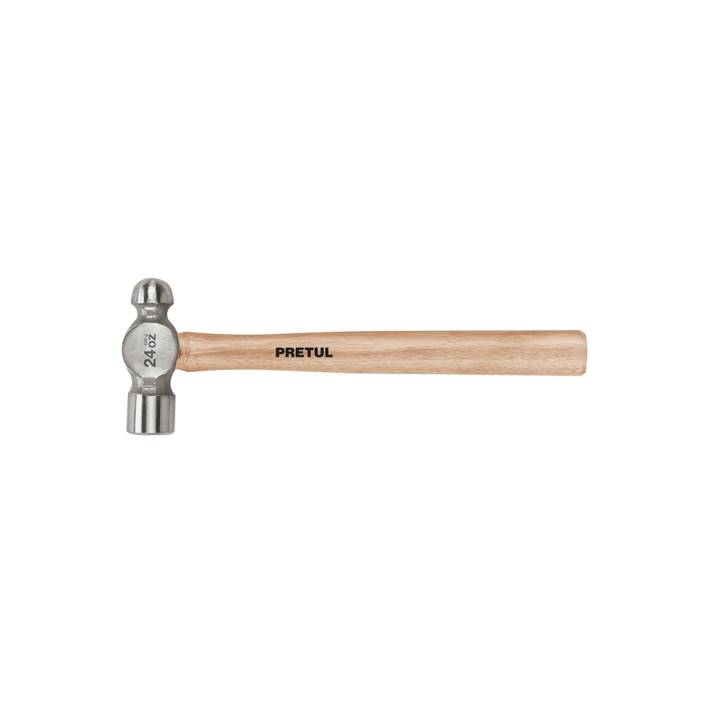 Martillo pulido de bola 24 oz mango madera, Pretul - Pag 283
