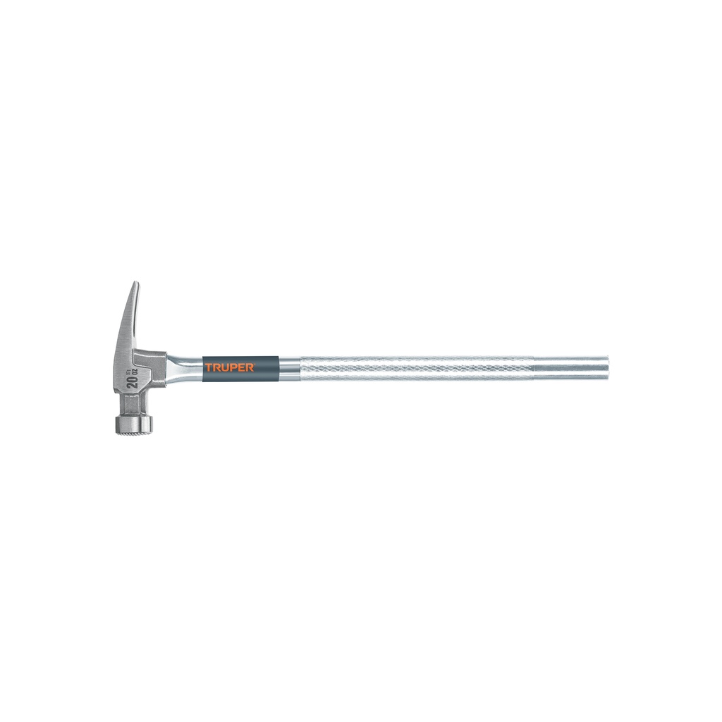 Martillo tubular 20 oz uña California Ripper, cara fresada