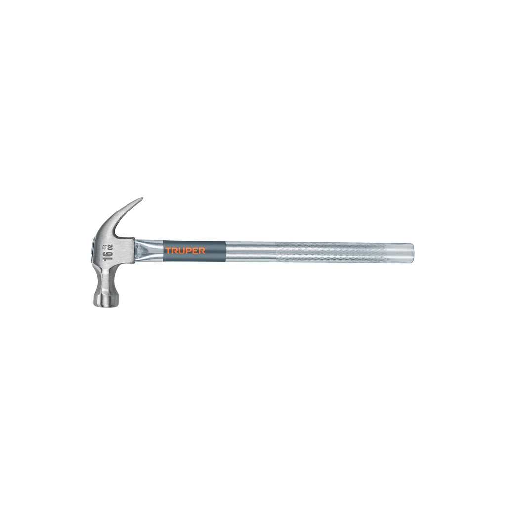Martillo tubular pulido 16 oz uña curva, Truper - Pag 282