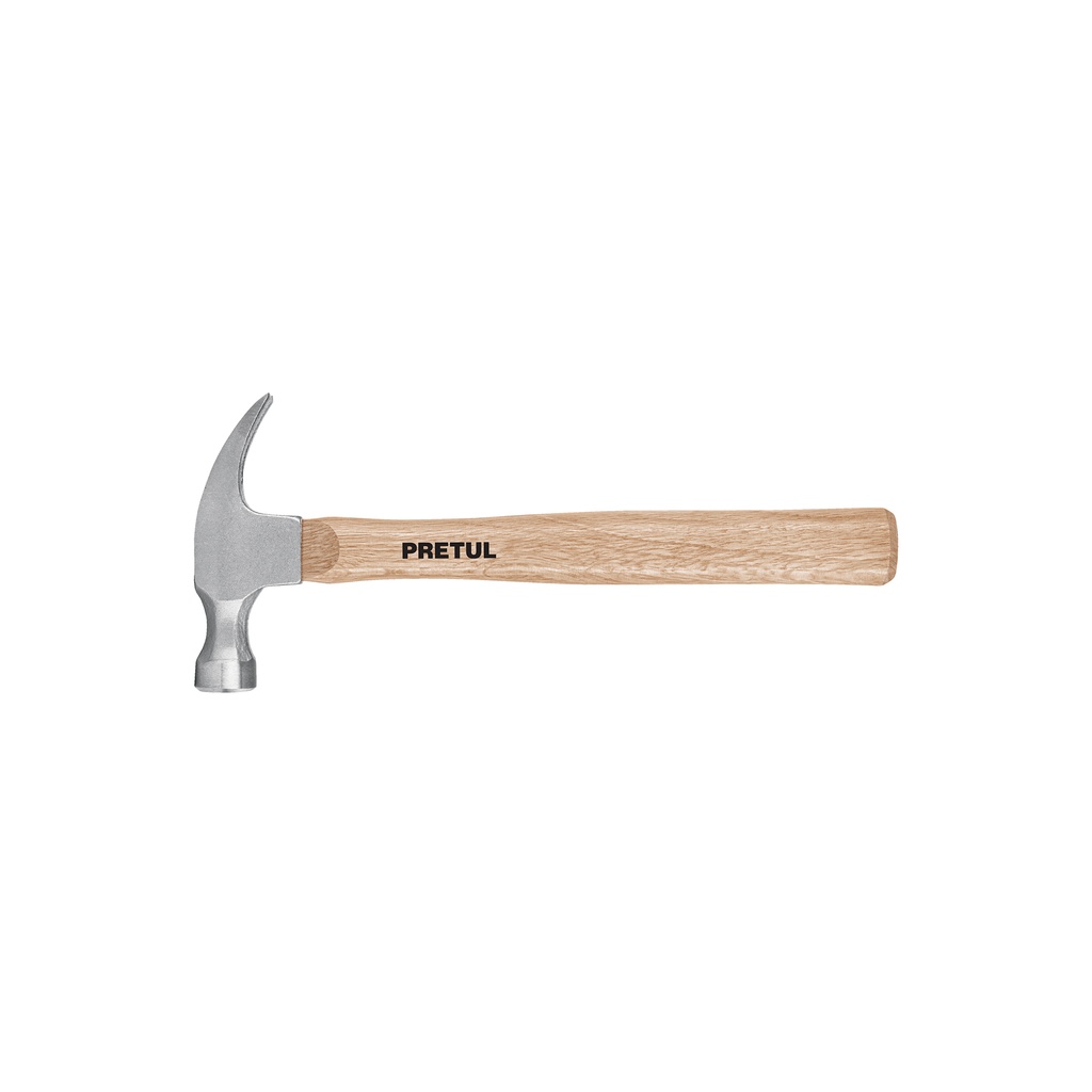Martillo uña recta 16 oz, Pretul