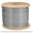 Metro cable flexible 1/8' acero 7x19 recubierto PVC, 300 m - Pag 736