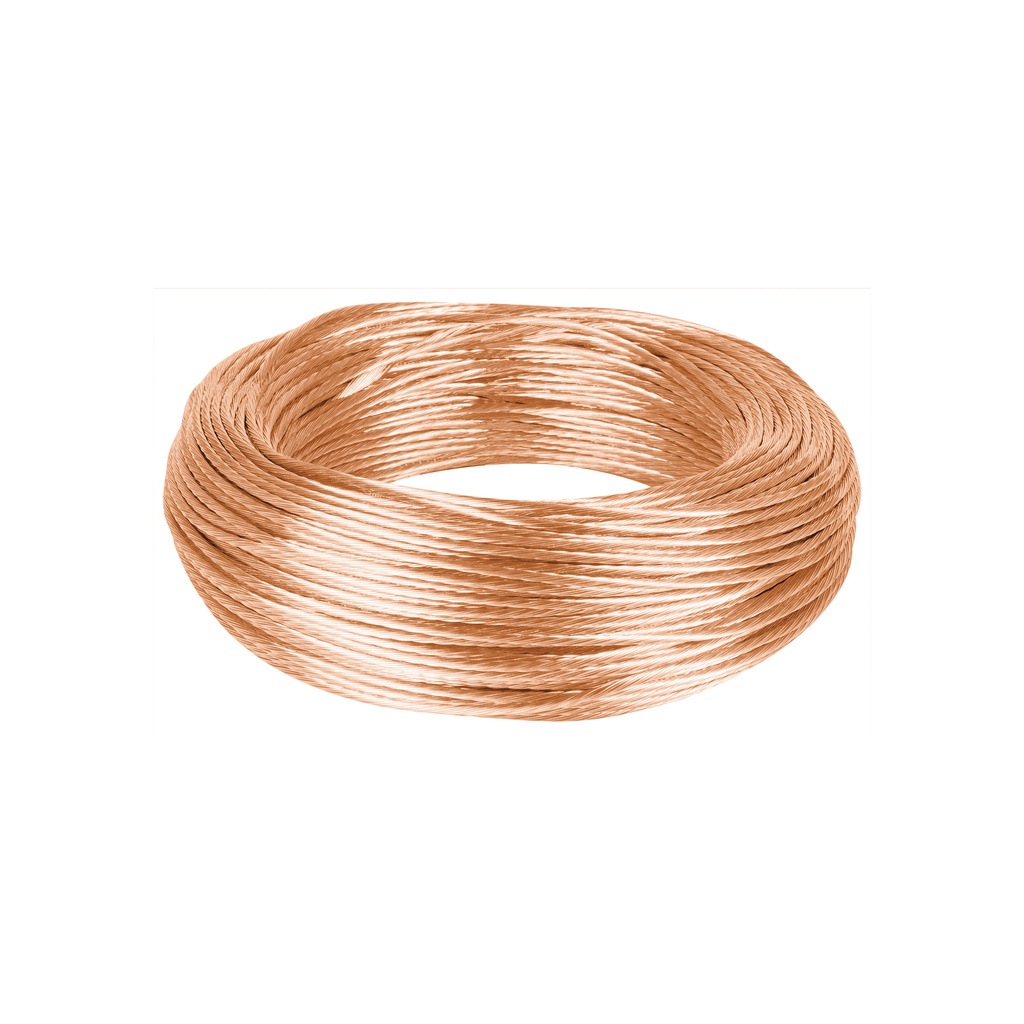 Metro de cable desnudo de cobre calibre 10 AWG, rollo 100 m - Pag 413
