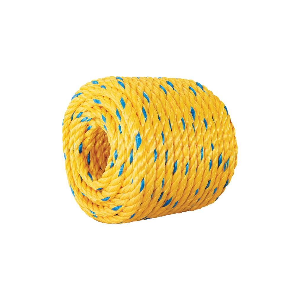 Metro de cuerda amarilla de 10 mm en rollo de 22 m, Fiero
