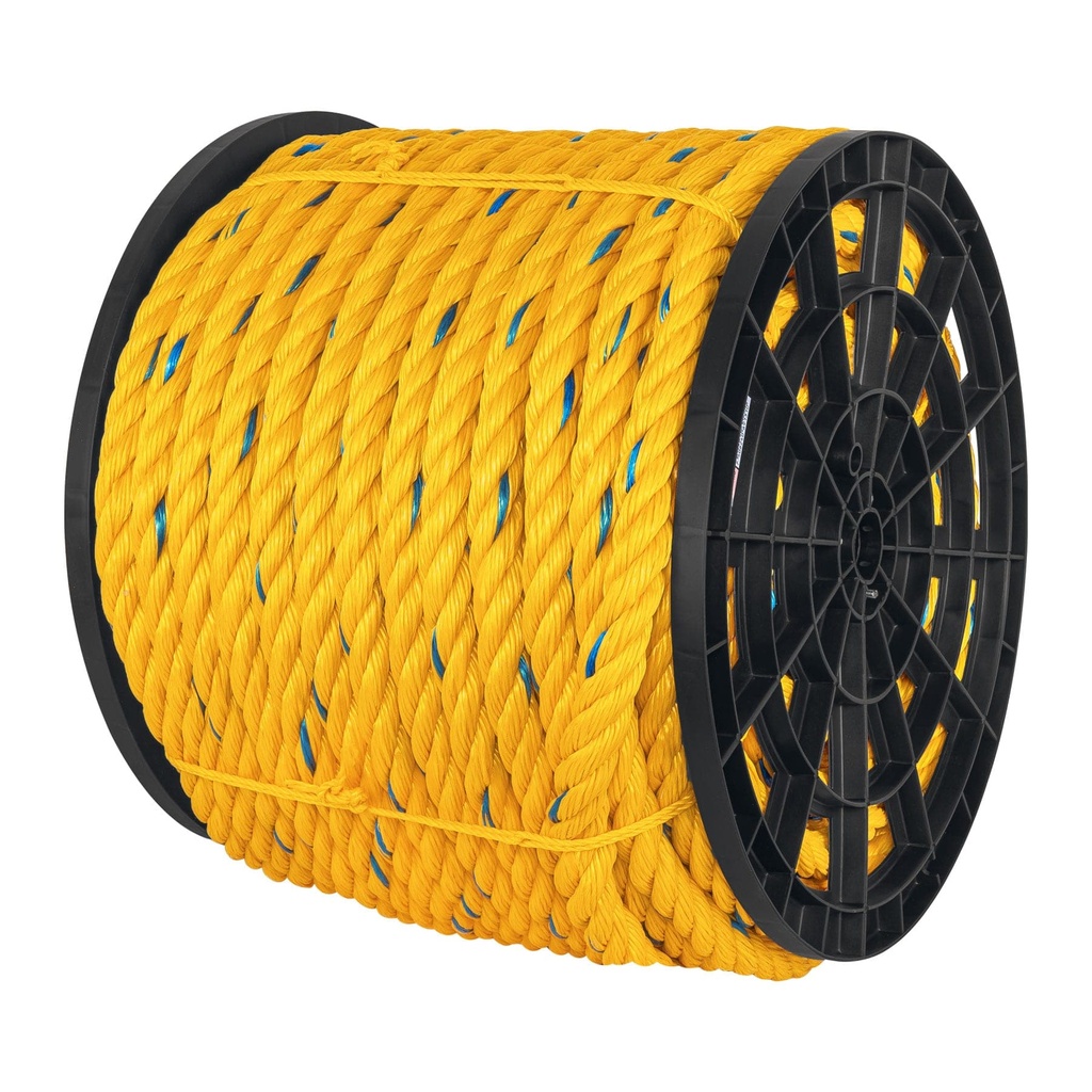 Metro de cuerda amarilla de 25 mm en rollo de 102 m, Fiero - Pag 556