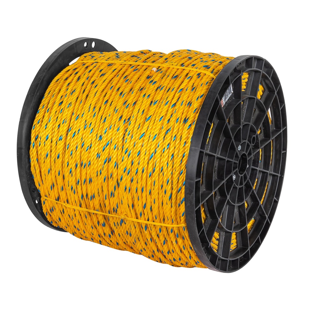 Metro de cuerda amarilla de 8 mm en rollo de 640 m, Fiero - Pag 556