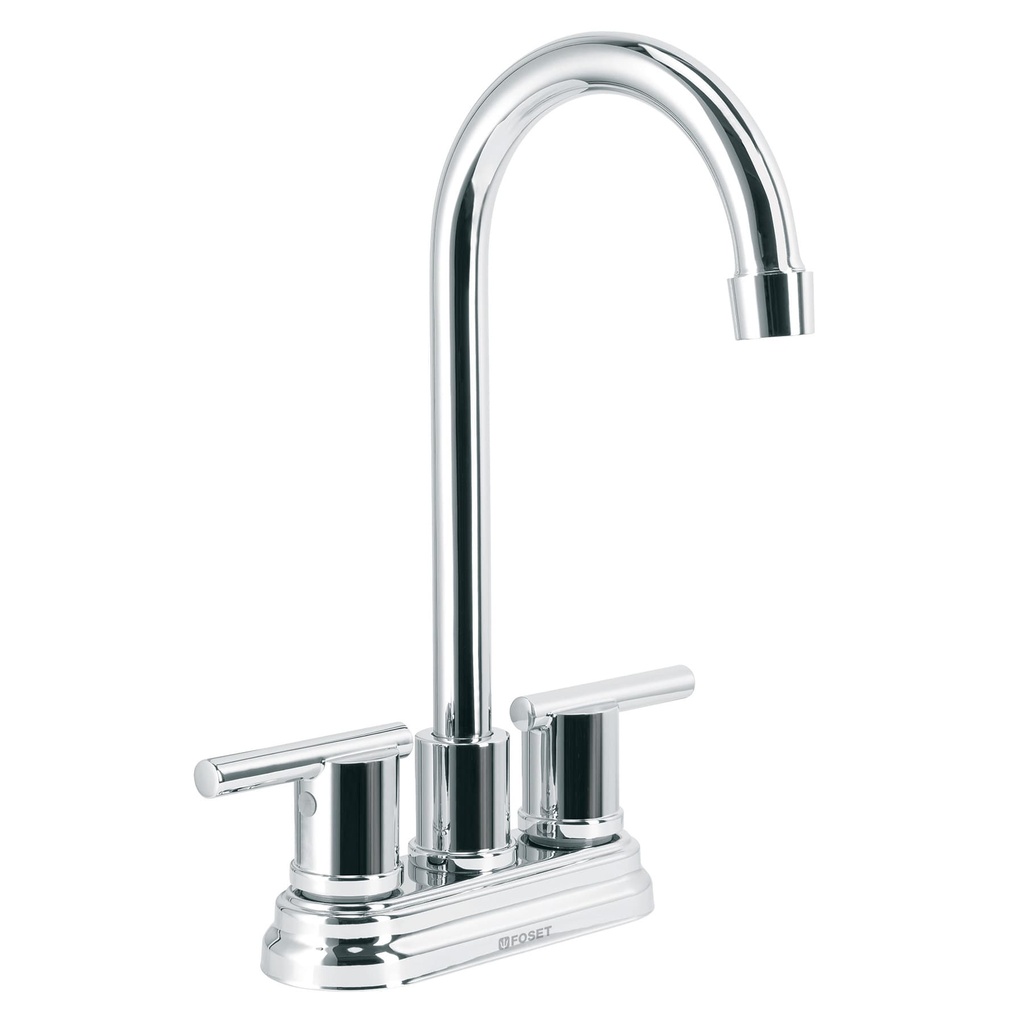 Mezcladora cromo 4' para lavabo cuello tipo bar, Element - Pag 488