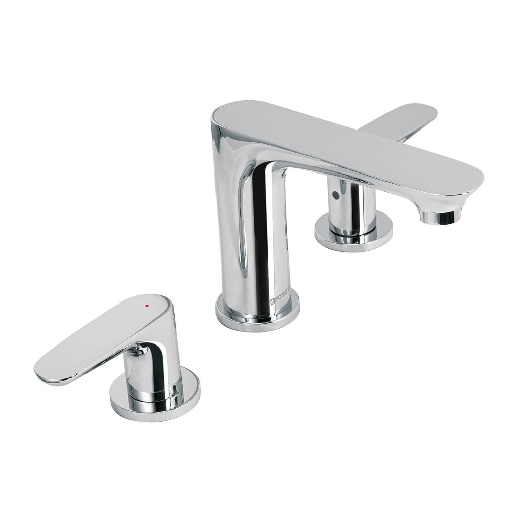 Mezcladora cromo para lavabo con taladros separados, Riviera - Pag 491