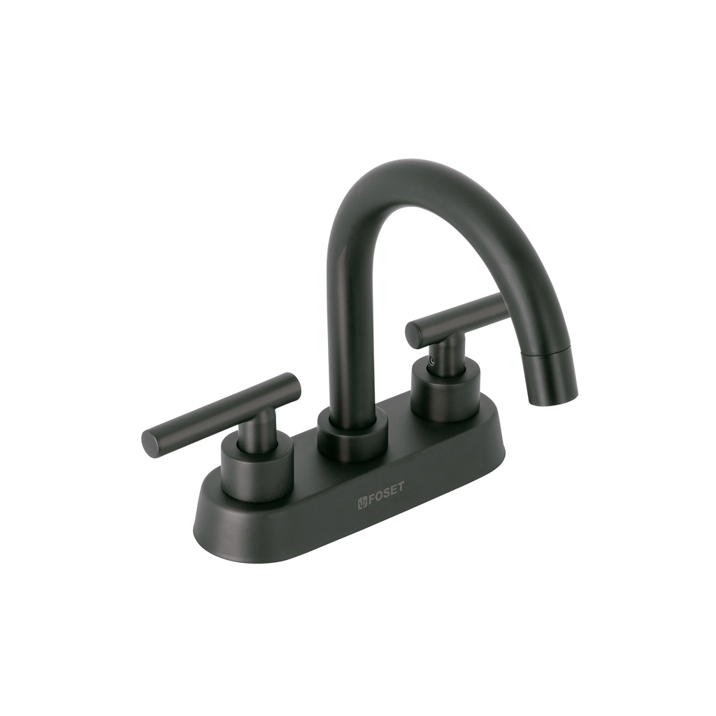 Mezcladora p/lavabo,bar,manerales palanca,negro mate,Tubig