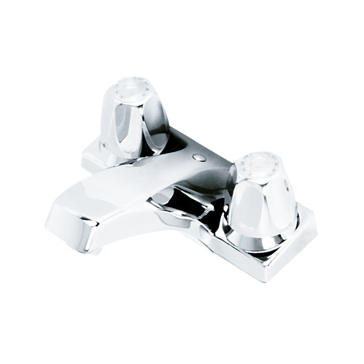 Mezcladora para lavabo 4" maneral tipo cubo