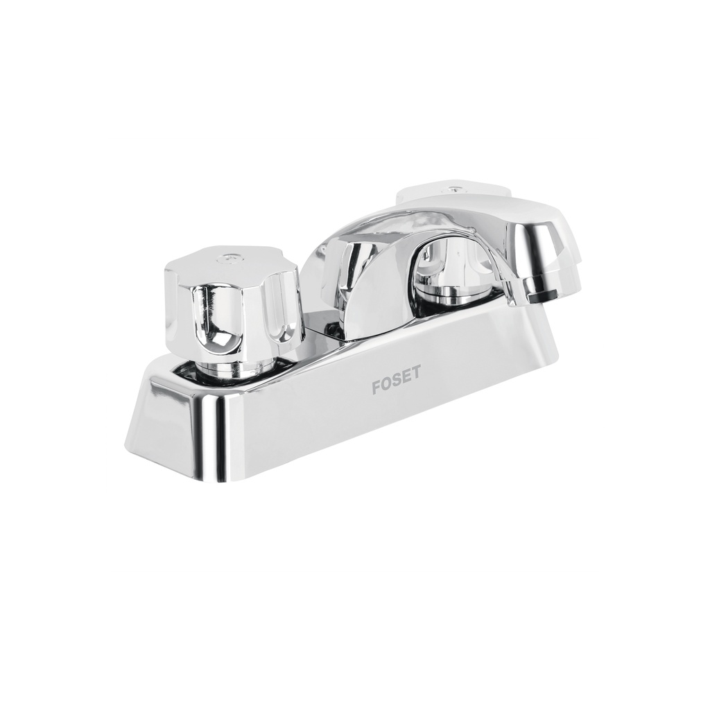 Mezcladora plástica 4' para lavabo, manerales hex Basic
