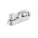Mezcladora plástica 4' para lavabo, manerales hex Basic