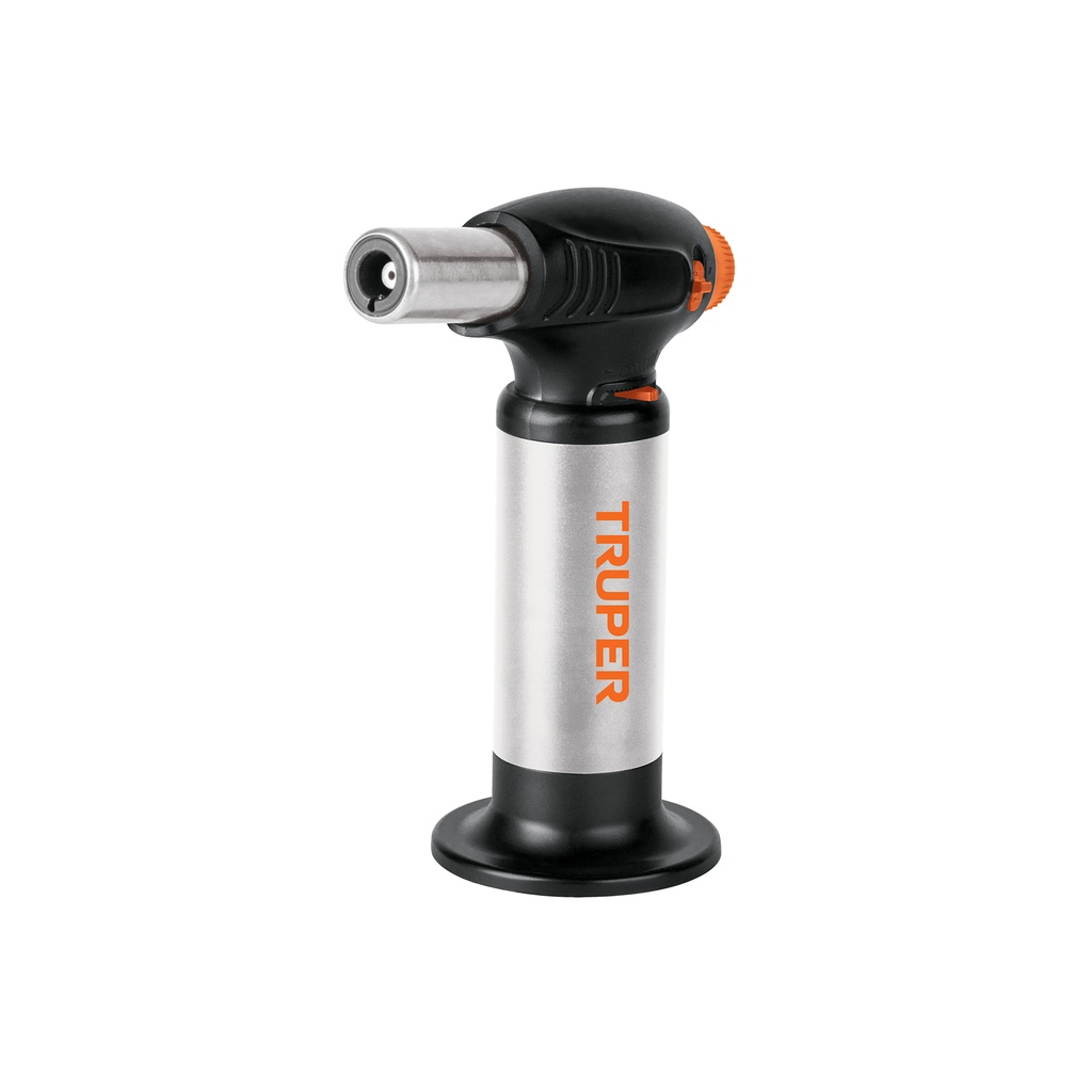 Mini Soplete recargable de gas butano, Truper