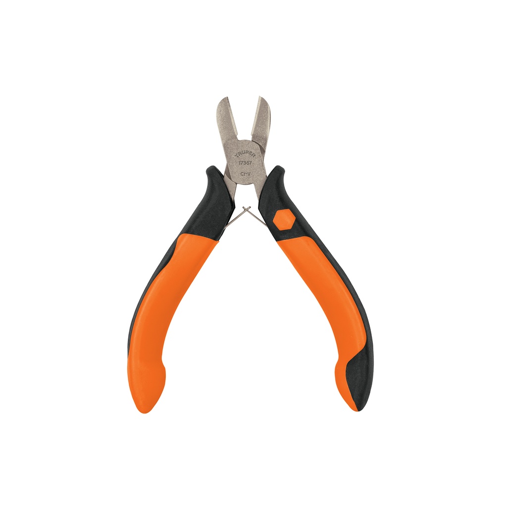 Mini pinza de corte diagonal 4' mango Comfort Grip, Truper - Pag 397