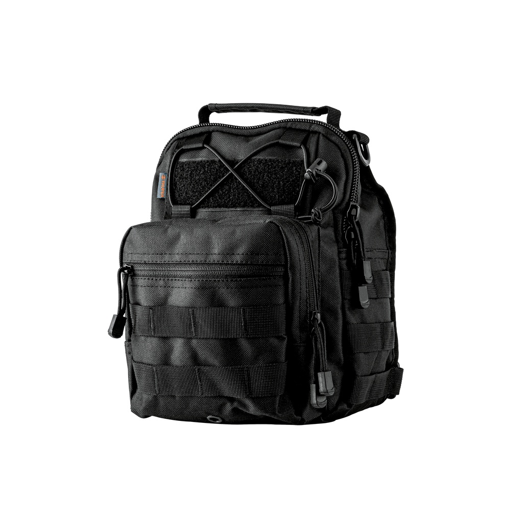 Mochila táctica negra de hombro, Truper