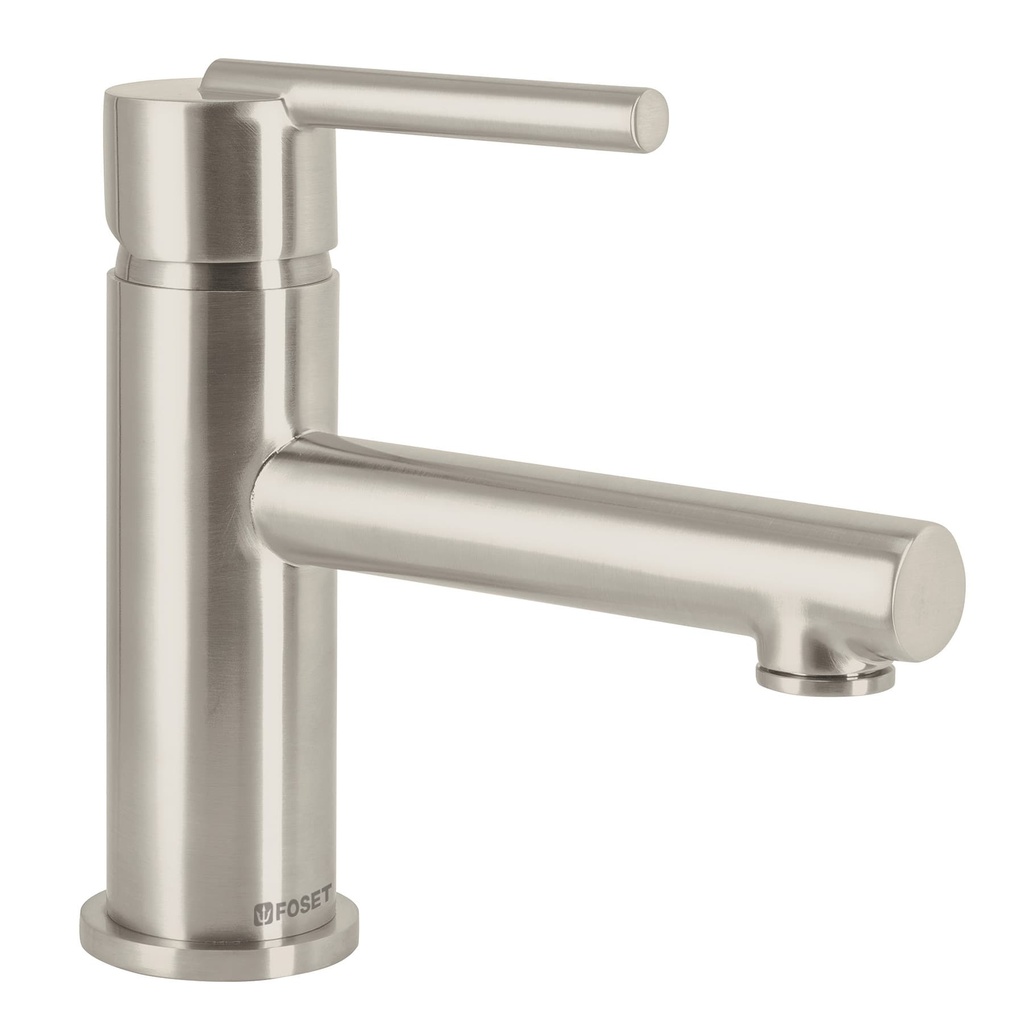 Monomando corto satín para lavabo, Foset Element - Pag 488
