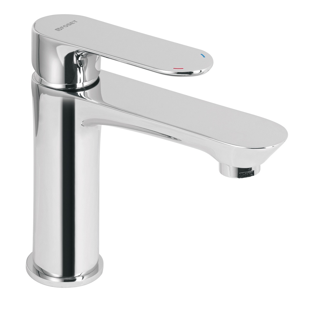 Monomando cromo cuello corto para lavabo, Foset Riviera - Pag 491