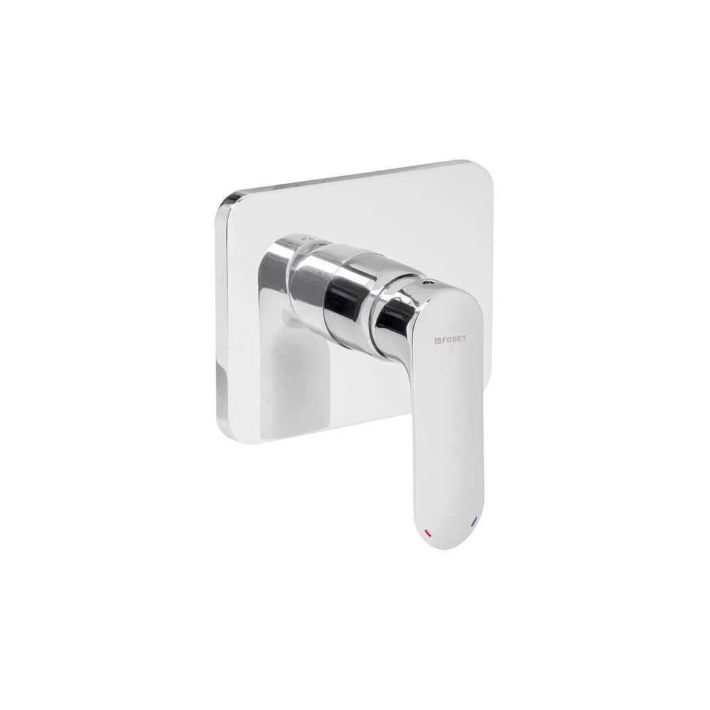 Monomando cromo para regadera sin desviador, Foset - Pag 492