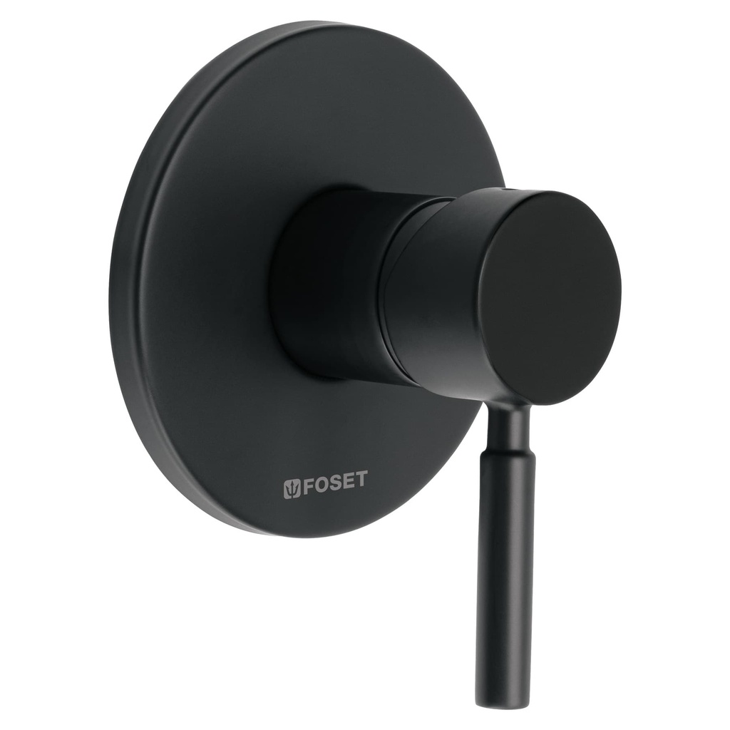Monomando para regadera, negro mate, Foset - Pag 482