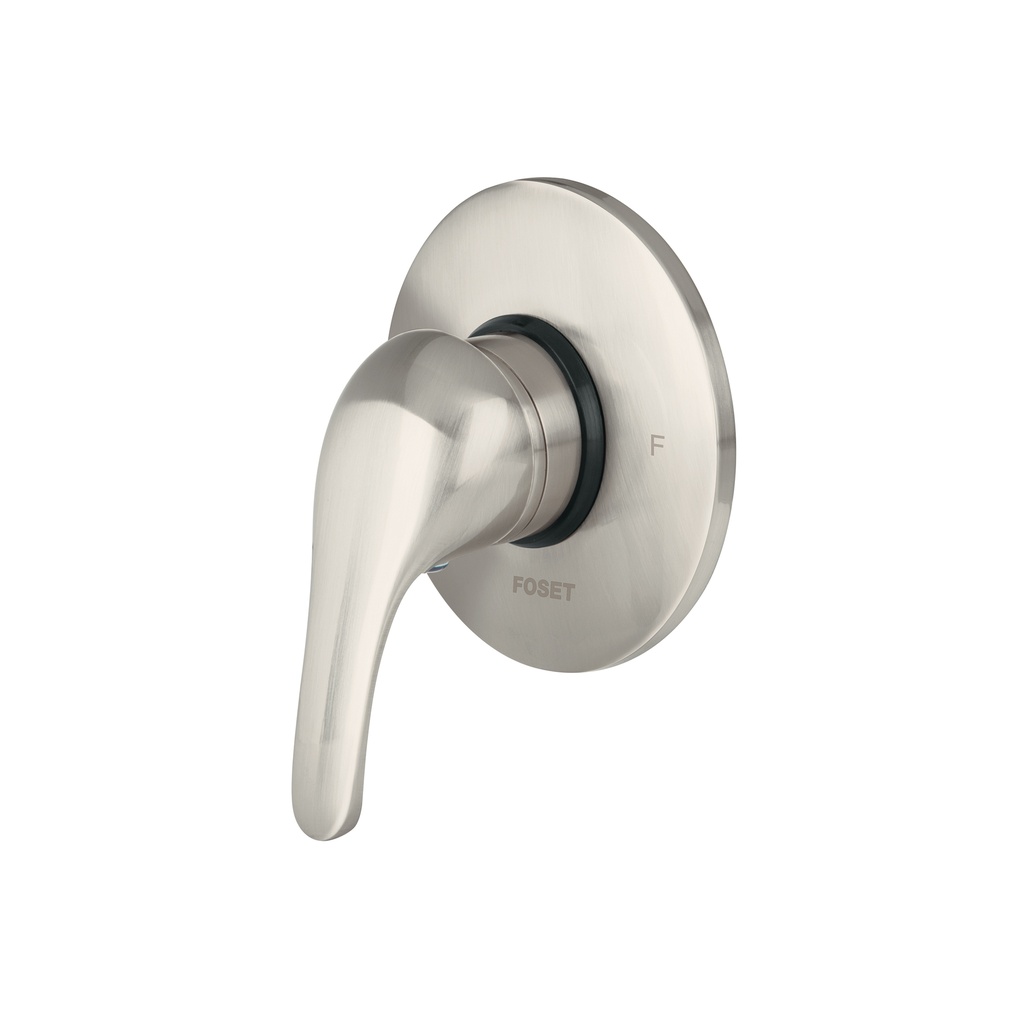 Monomando para regadera, palanca, satín, Foset Aqua - Pag 476