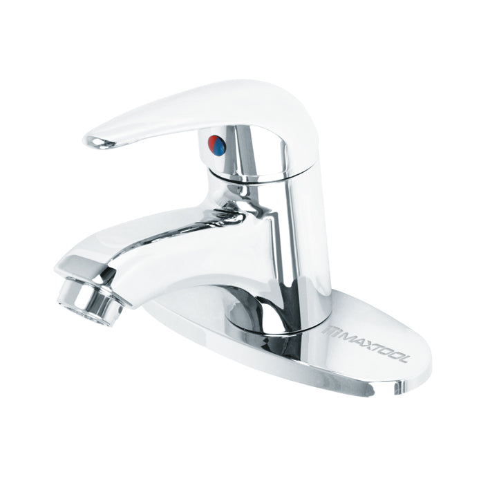 Monomando plastico para lavabo 4"