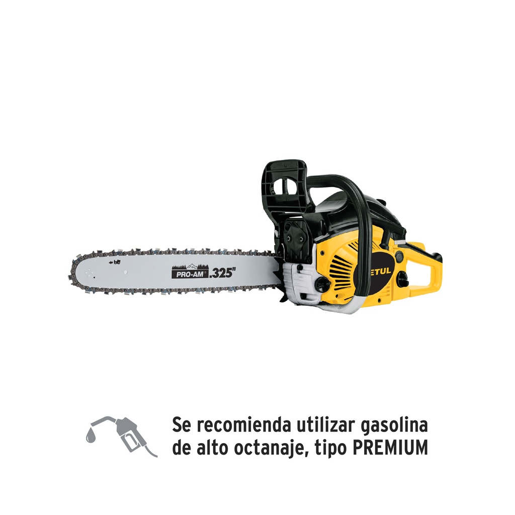 Motosierra 45 cc a gasolina con barra de 16', Pretul - Pag 288