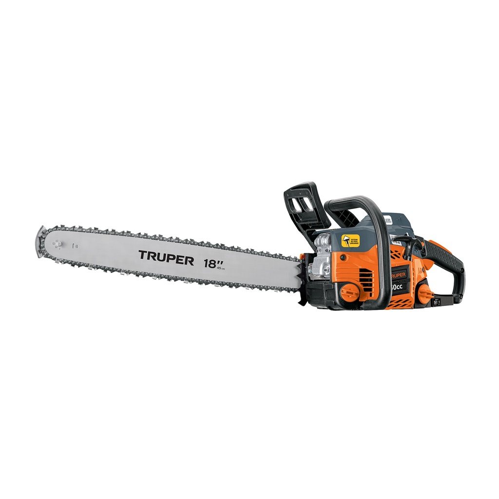 Motosierra 50 cc a gasolina con barra de 18', Truper - Pag 288