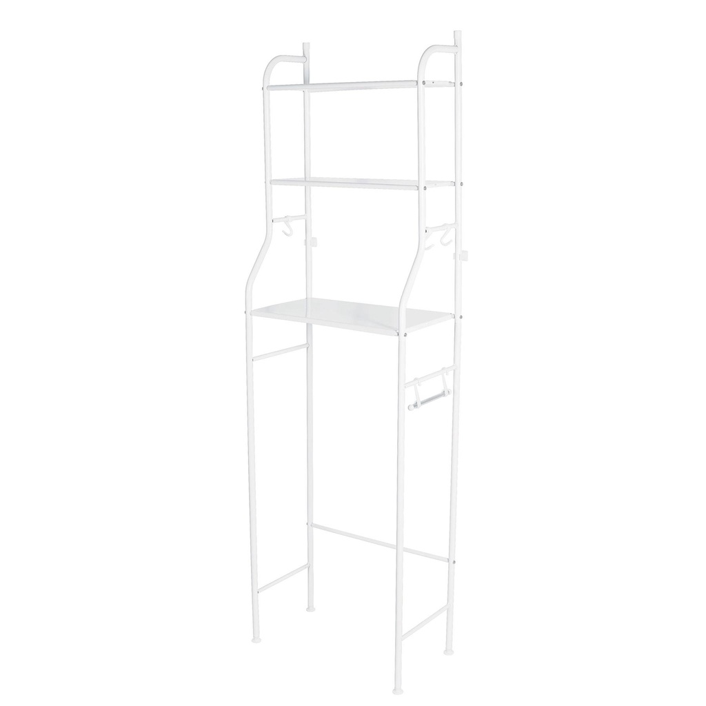 Mueble organizador blanco para baño con 3 repisas, Basic - Pag 664