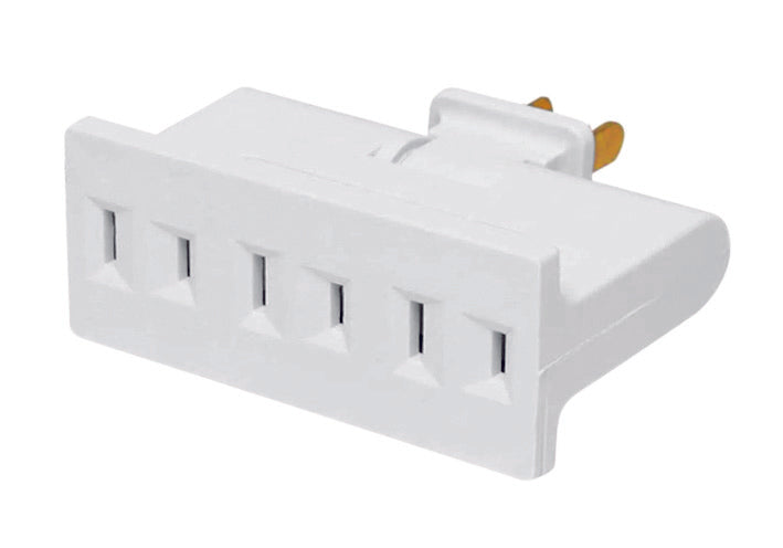 Multicontacto triple polarizado con bisagra