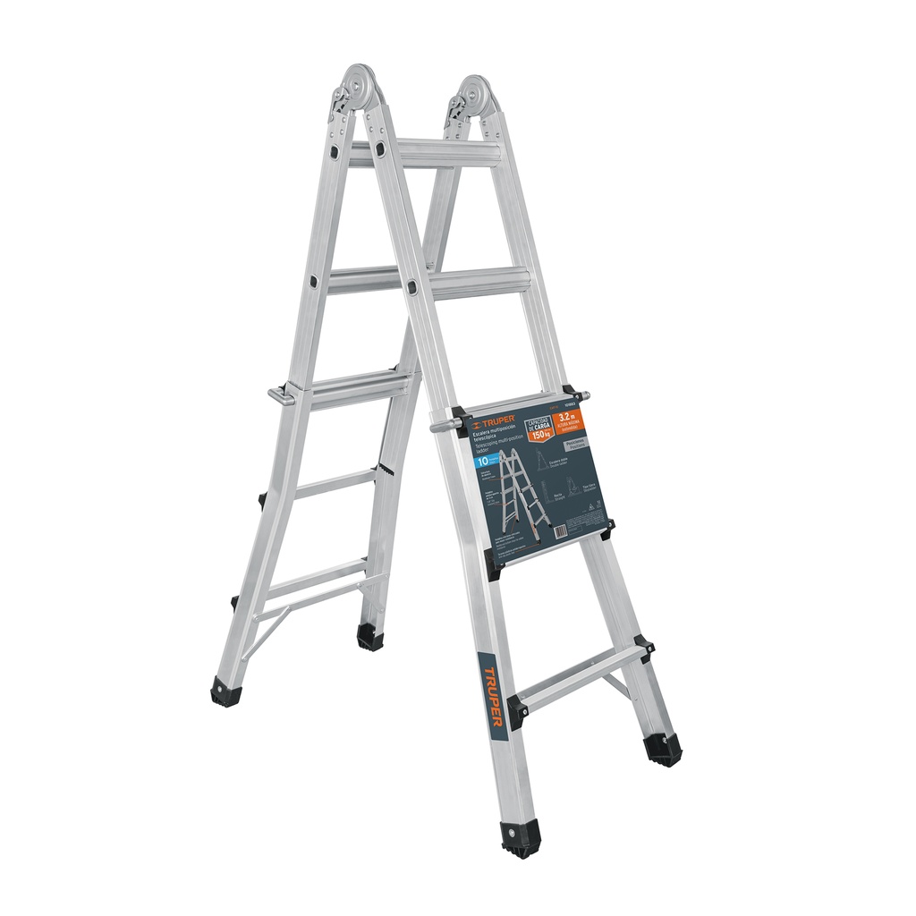 Multiescalera telescópica,3.2 m,capacidad de carga 150 kg - Pag 151