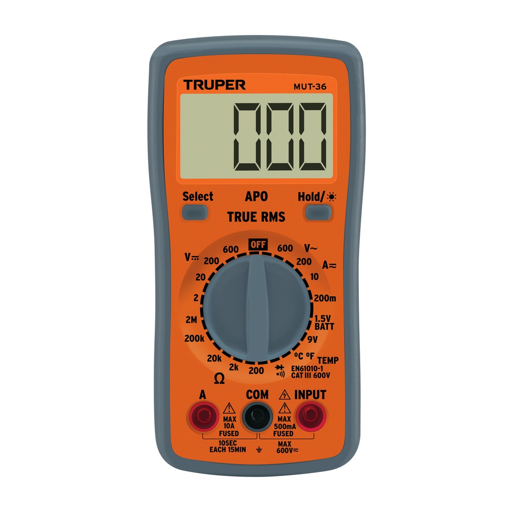 Multímetro digital profesional, Truper - Pag 290