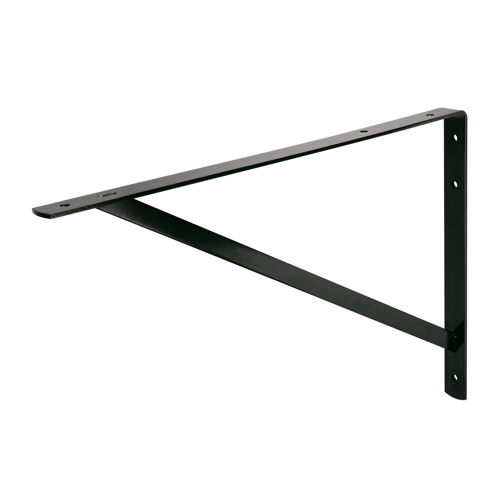 Ménsula de acero reforzada negra 13 x 20', Fiero
