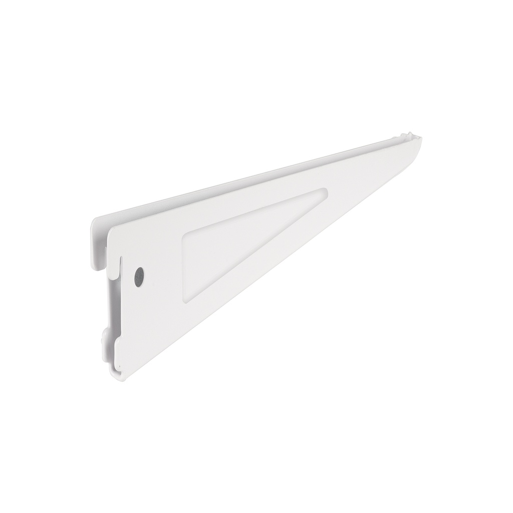 Ménsula plana blanca para cremallera doble, 22cm, Fiero - Pag 563