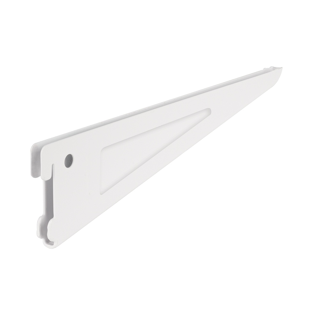Ménsula plana blanca para cremallera doble, 27cm, Fiero - Pag 563