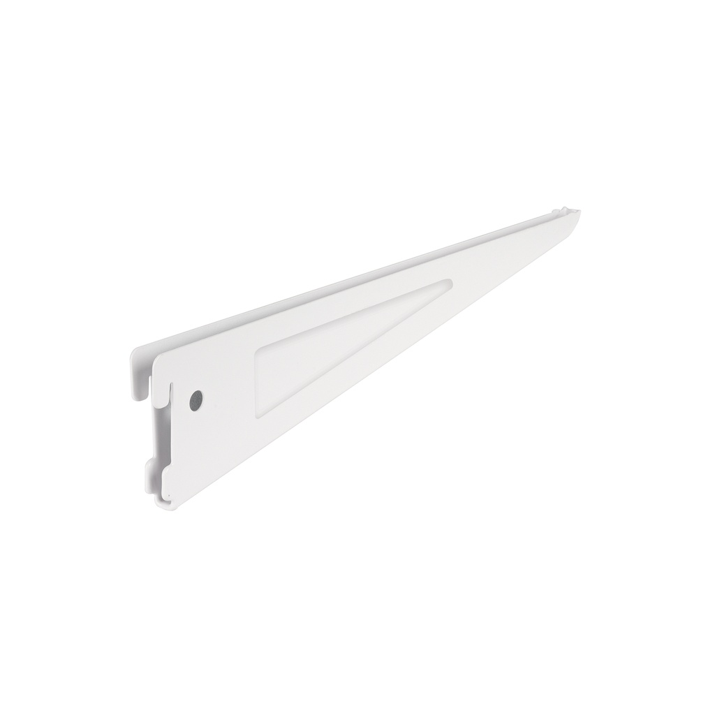 Ménsula plana blanca para cremallera doble, 32cm, Fiero - Pag 563