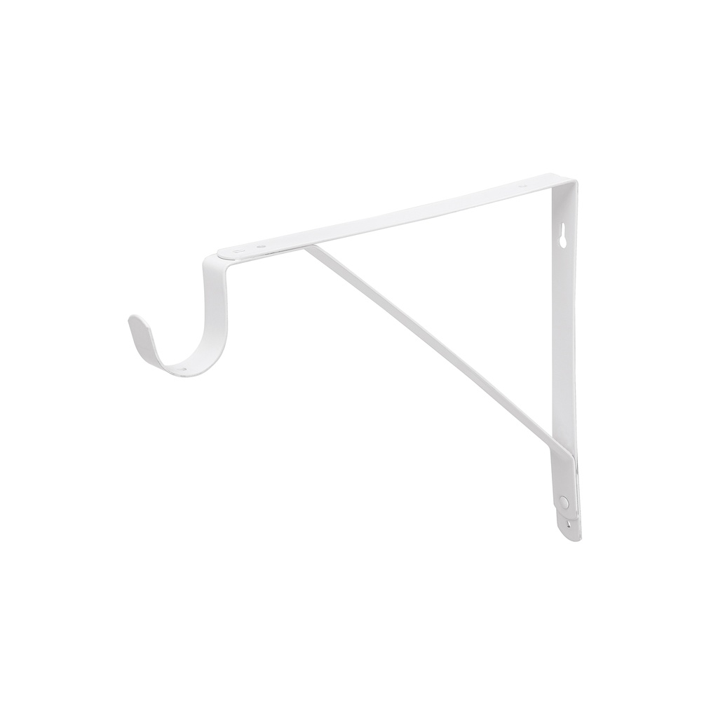 Ménsula reforzada blanca 11 x 12' con gancho, Fiero - Pag 562