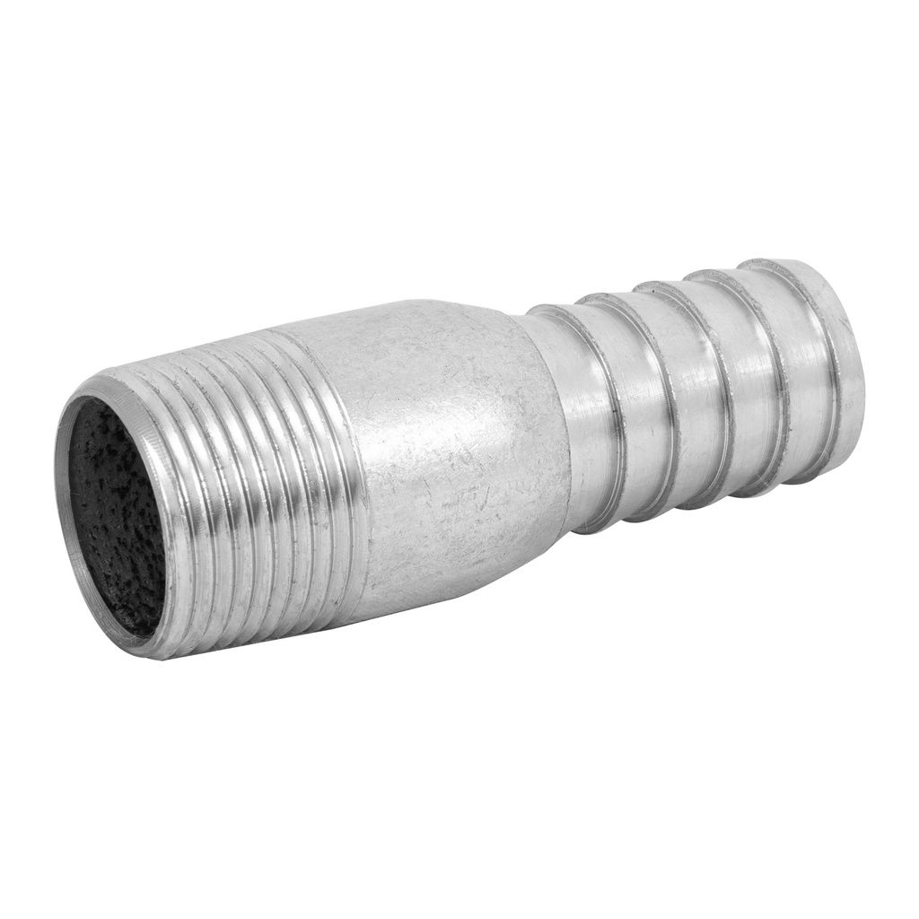 Niple de acero galvanizado 1' tipo botella, Foset - Pag 535