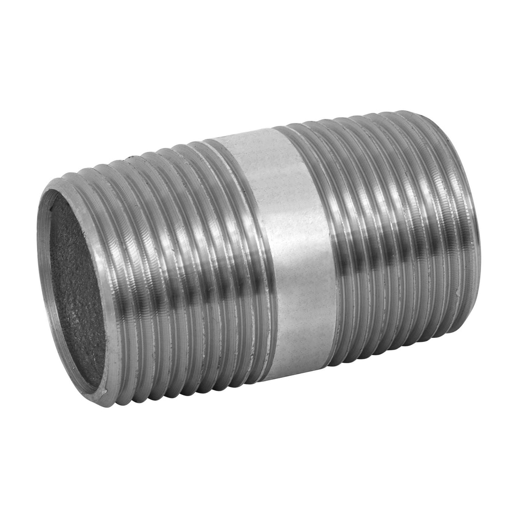 Niple de acero galvanizado 1' x 2', Foset - Pag 709