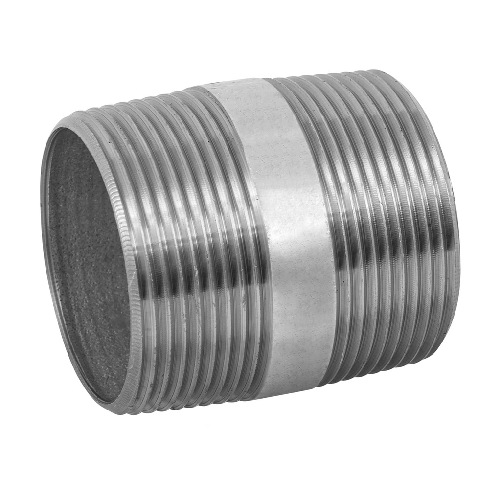 Niple de acero galvanizado 1-1/2 x 2', Foset - Pag 535
