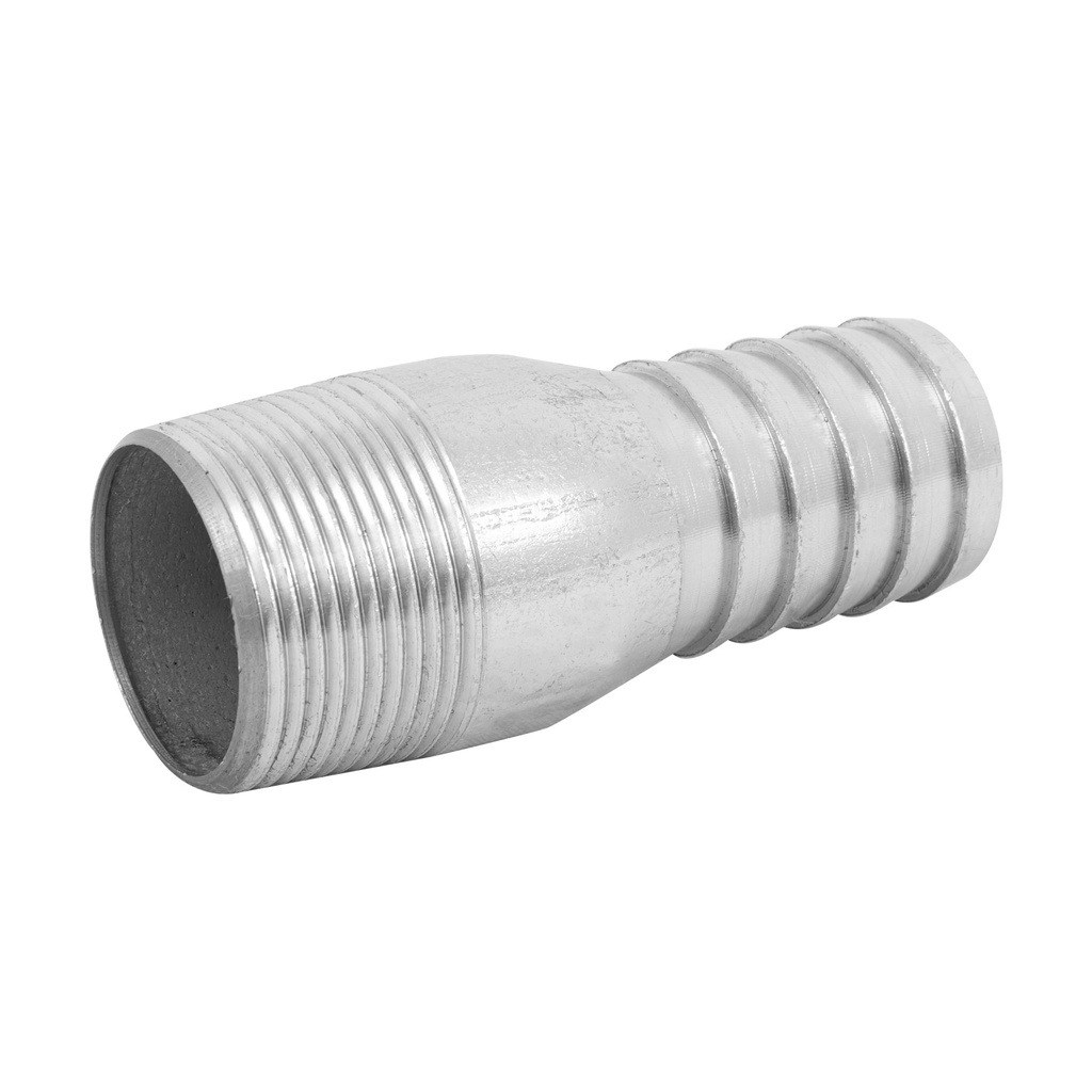 Niple de acero galvanizado 1-1/4' tipo botella, Foset - Pag 535