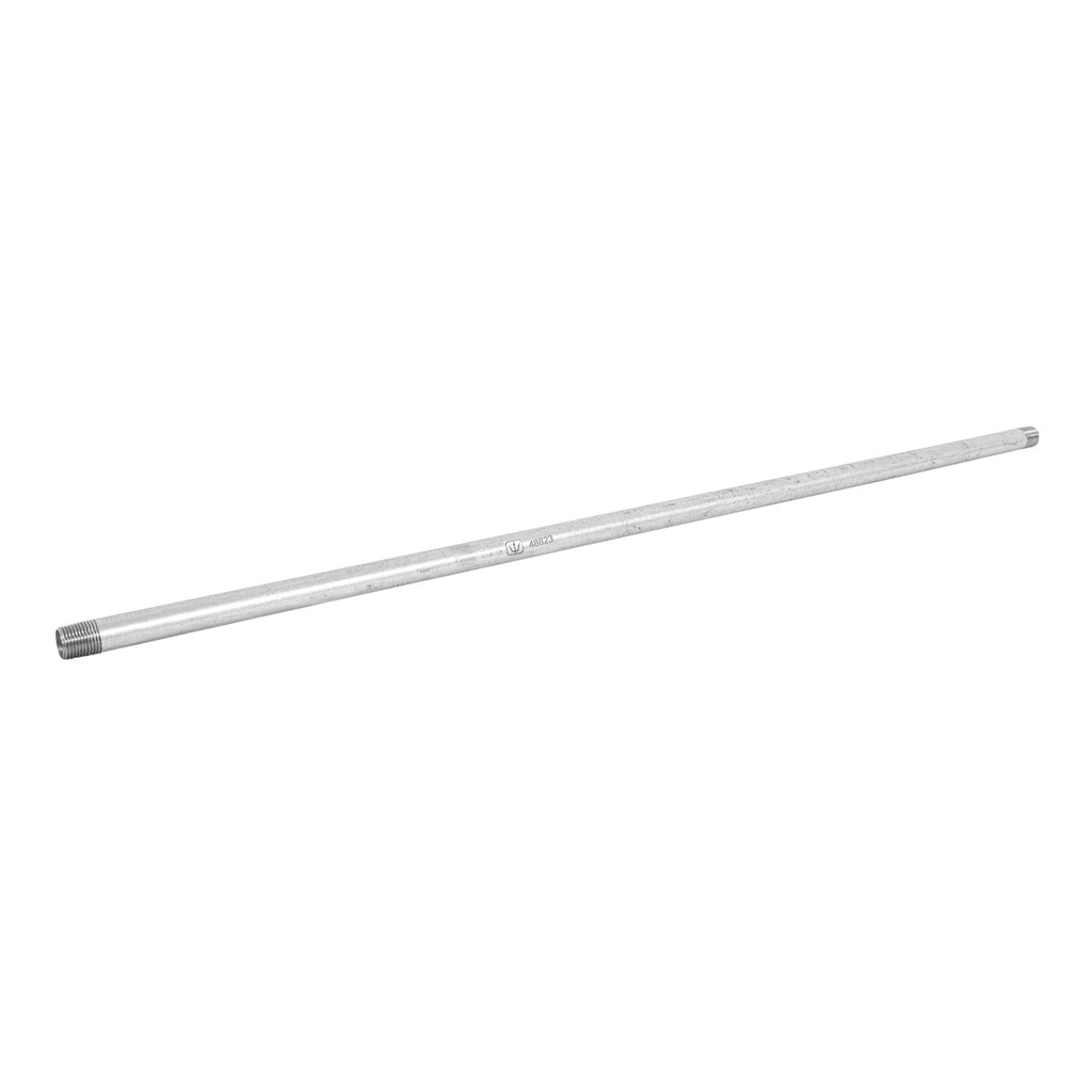 Niple de acero galvanizado 1/2 x 35', Foset
