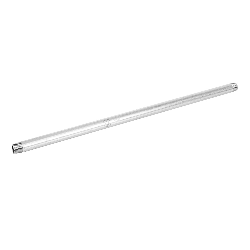 Niple de acero galvanizado 1/2' x 24', Foset - Pag 535