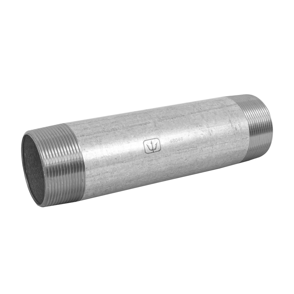 Niple de acero galvanizado 2 x 10', Foset - Pag 535