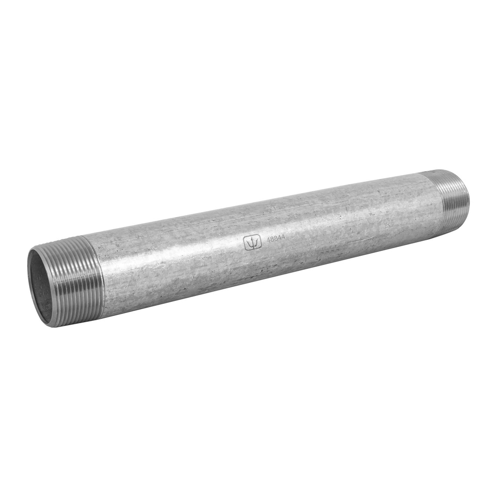 Niple de acero galvanizado 2 x 6', Foset - Pag 535